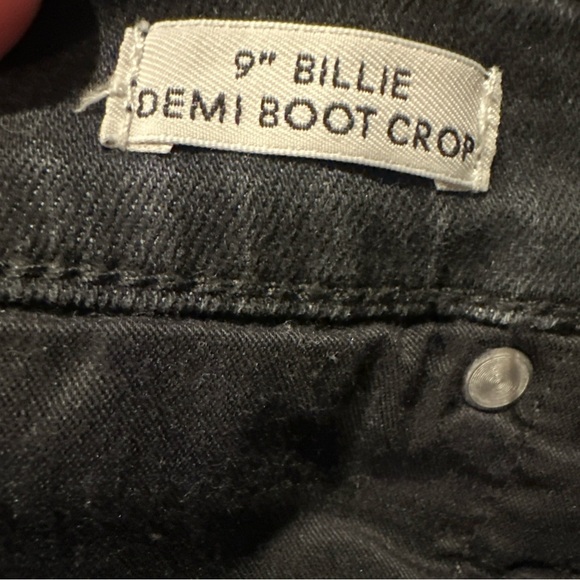 J CREW DEMIN WOMENS 9”BILLIE DEMI BOOT CROP 26 CROP INSEAM 15 1/2 LEG OPENING 31 - Picture 10 of 14